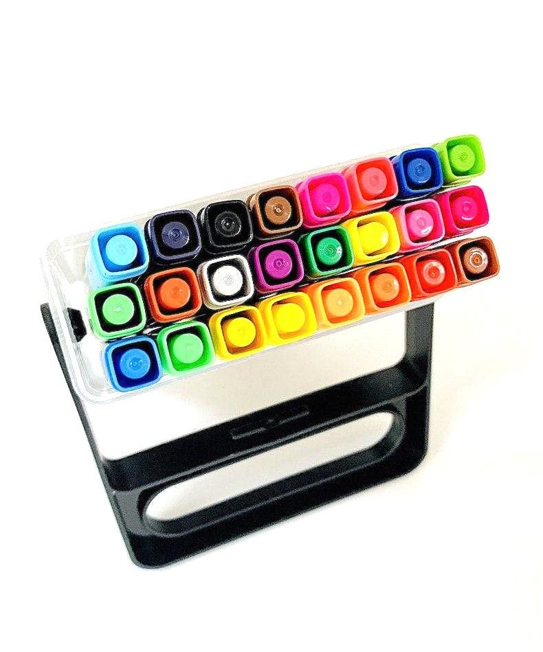 Фломастери 2х-сторонні для каліграфії 24 кол (16 шт/уп) CP 600-24 AIHAO