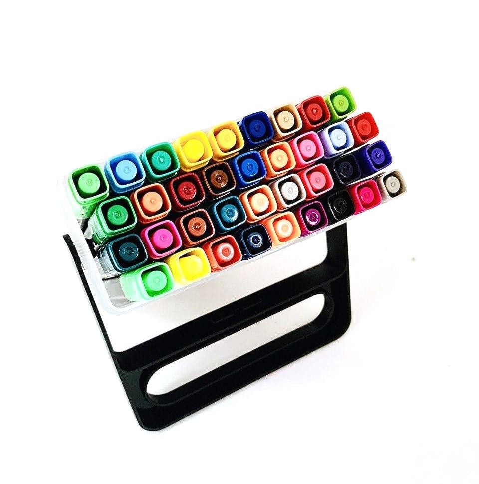 Фломастери 2х-сторонні для каліграфії 36 кол (10 шт/уп) CP 600-36 AIHAO