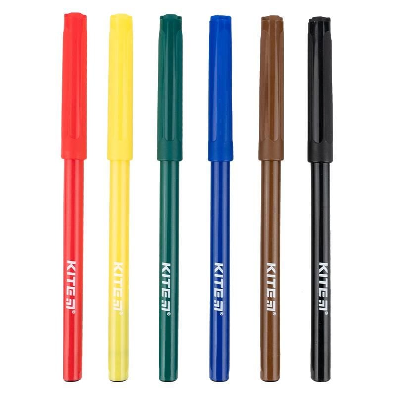 Фломастери 6 кол Dogs K22-446 Kite
