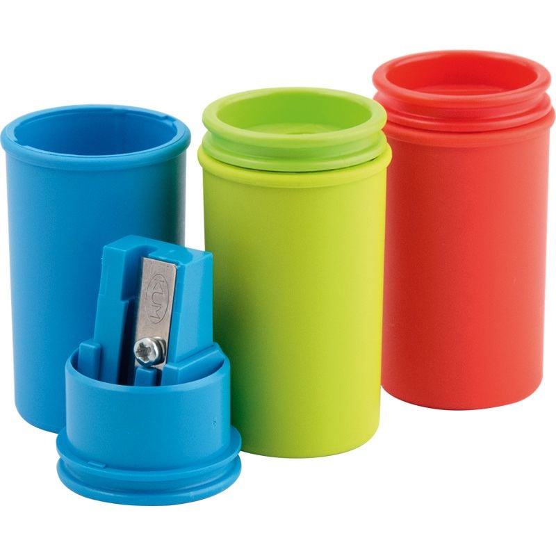 Чинка з контейнером 1870 Mini Neon (50 шт/уп) 102.86.27 KUM