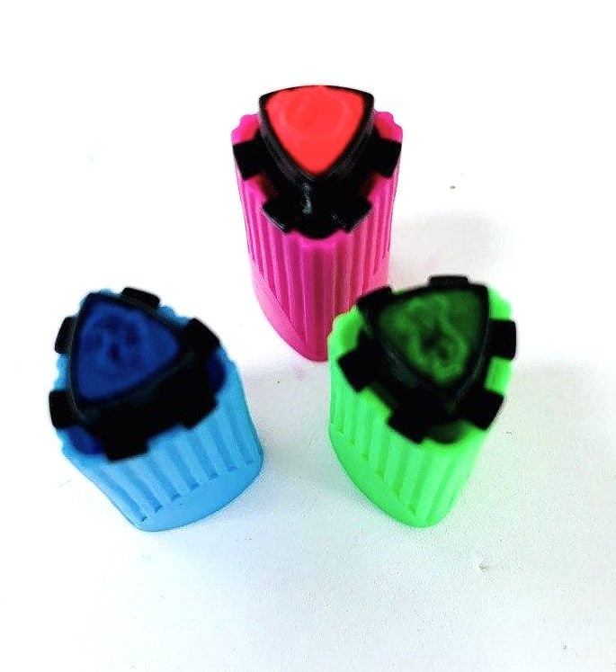 Фломастери з печаткою 48кол трикутні в пластиковому боксі (16 шт/уп) 1998-48 AIHAO