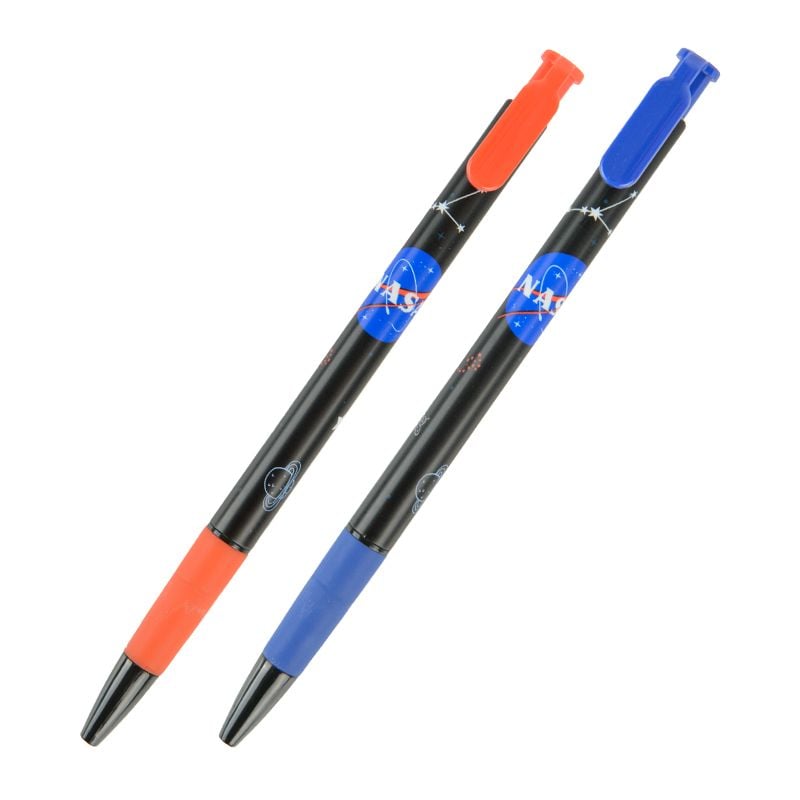 Ручка кулькова автоматична синя NASA (32 шт/уп) NS22-363 Kite