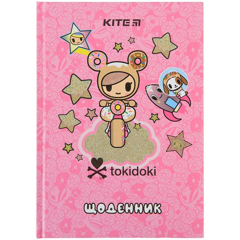 Щоденник шкільний тверда обкладинка TokiDoki TK22-262-2 Kite