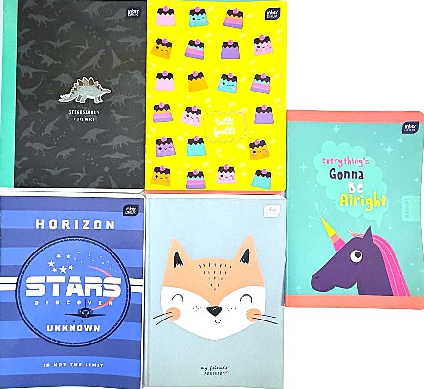 Блокнот А5  16 арк євроформат чисті акуші 172426 INTERDRUK