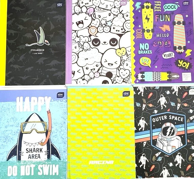 Блокнот А5  16 арк євроформат чисті акуші 172426 INTERDRUK