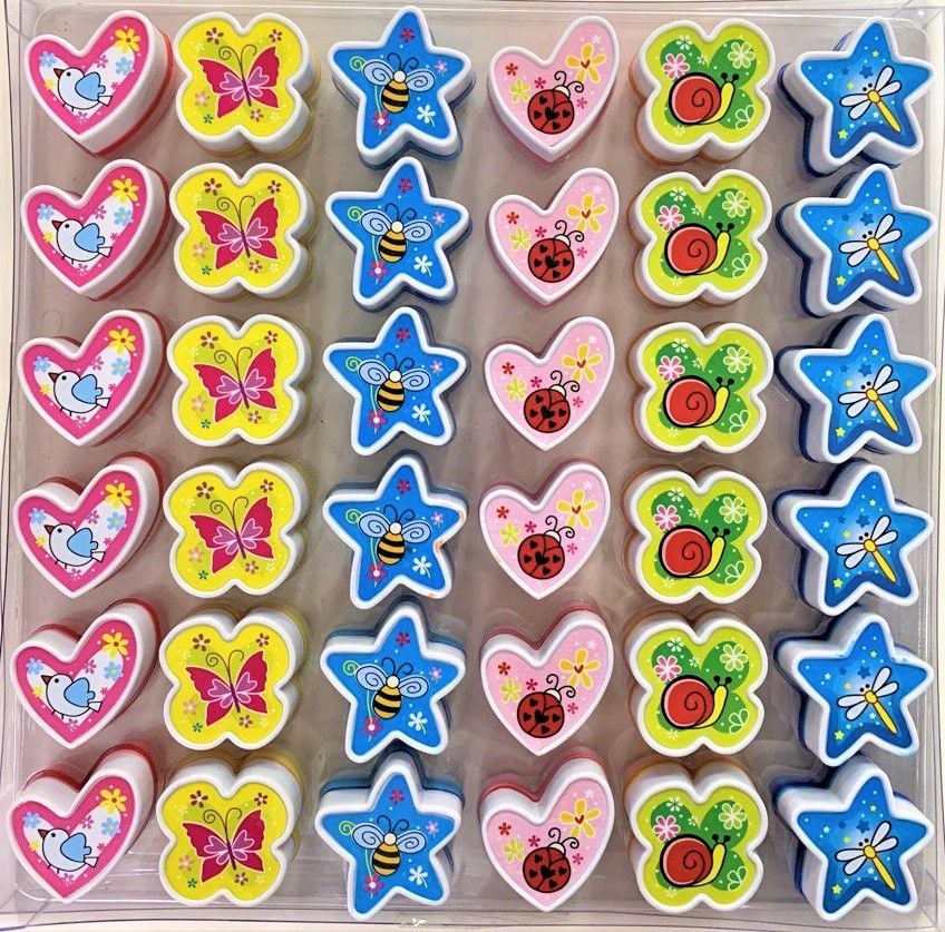 Іграшка штамп дитячий Фігури (36 шт/уп) SS37A21 MALEVARO