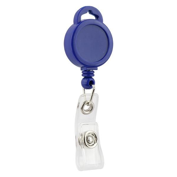 Бейдж кліп-рулетка для бейджа синя 4519-02 Axent