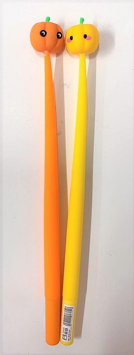 Ручка гелева Гарбуз синя Z19101 Chen`s