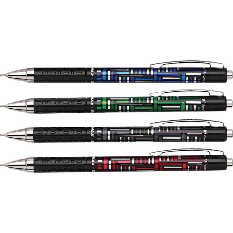 Ручка кулькова Electra автомат синя (12 шт/уп) UX-123-02 Axent