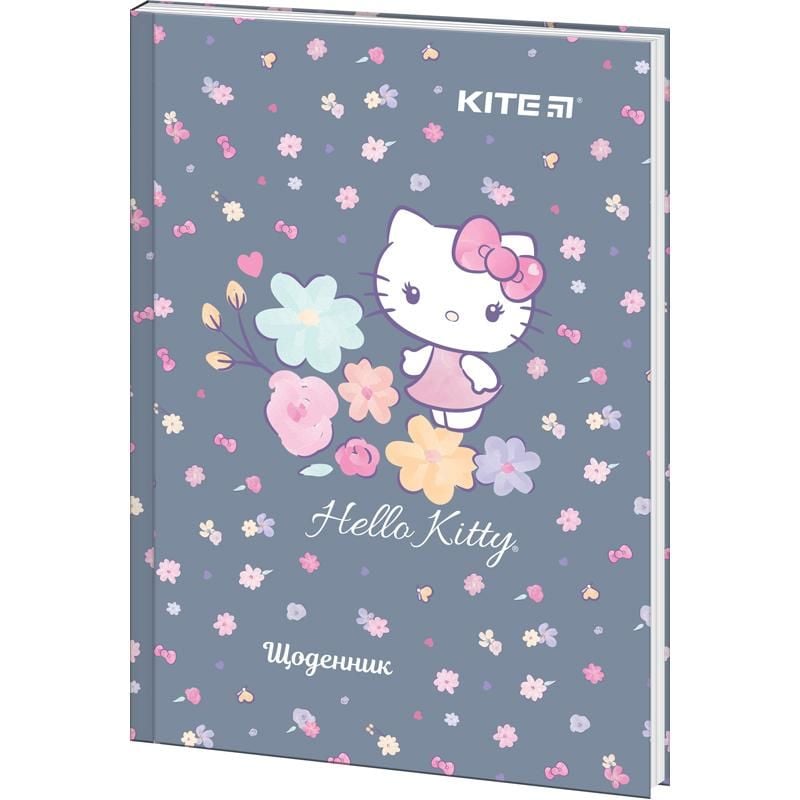 Щоденник шкільний тверда обкл Hello Kitty HK22-262-1 Kite