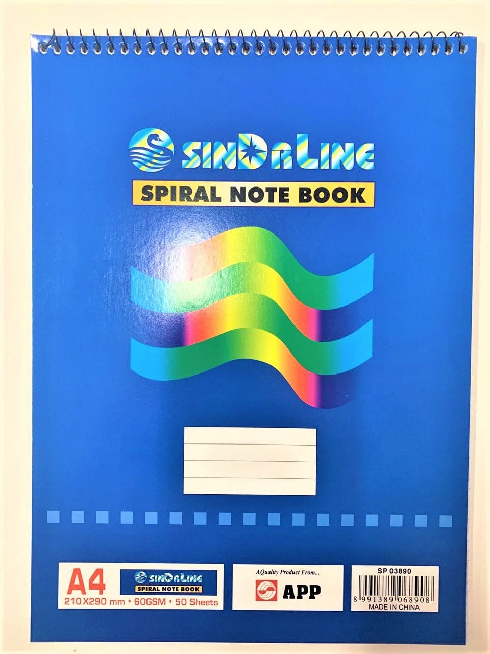 Блокнот А4 клітинка на пружині 50 арк SP 03890 Імпорт