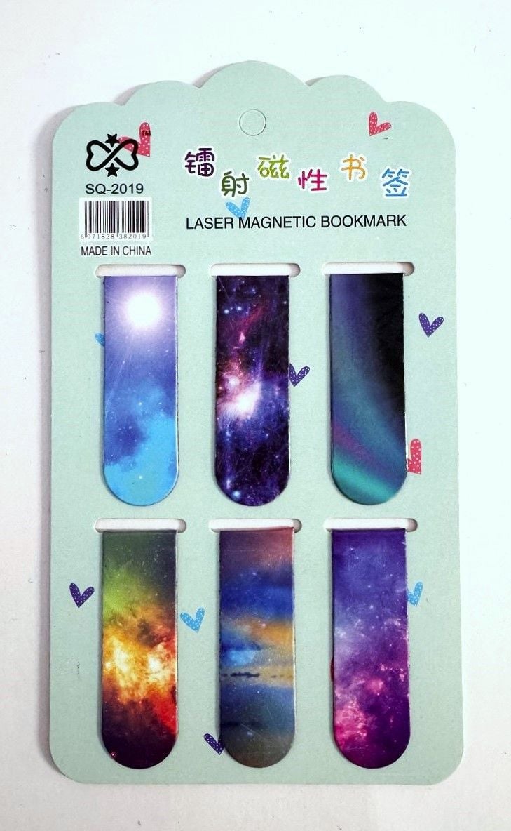 Закладки магнітні 6 шт/планшет SQ-2019 Імпорт