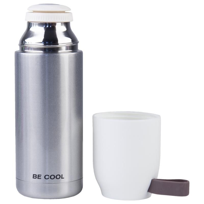 Термос 350 мл Pearl перламутровий срібний K19-302-02 Kite