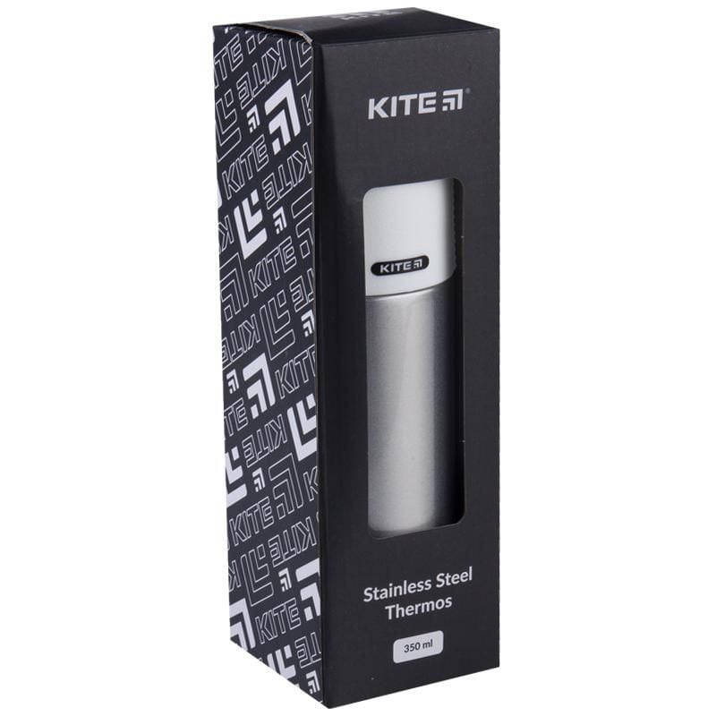 Термос 350 мл Pearl перламутровий срібний K19-302-02 Kite