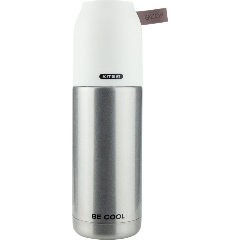 Термос 350 мл Pearl перламутровий срібний K19-302-02 Kite