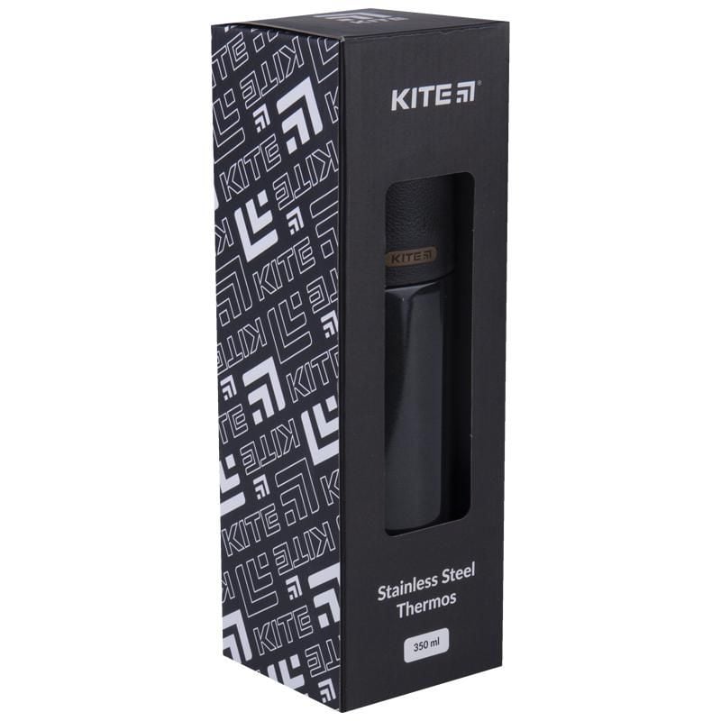 Термос 350 мл Pearl перламутровий чорний K19-302-01 Kite