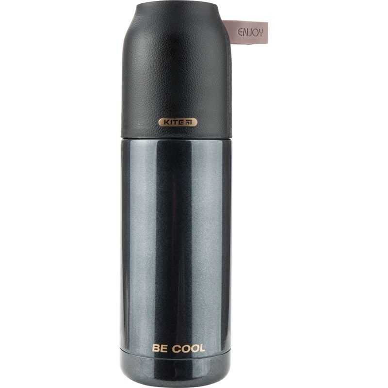 Термос 350 мл Pearl перламутровий чорний K19-302-01 Kite