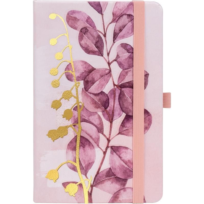 Блокнот щоденник щотижневик датований 2022 Partner 125*195 Pink Flower 8510-22-06 Axent
