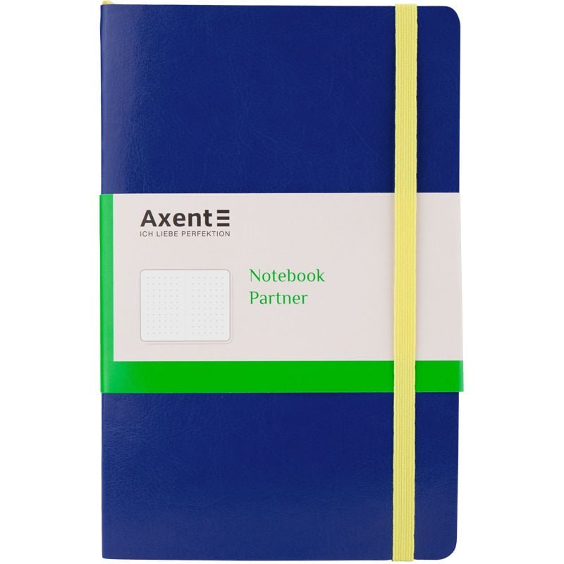 Блокнот книга записна Partner Flex 125*195 мм 96 арк крапка синя 8209-07 Axent