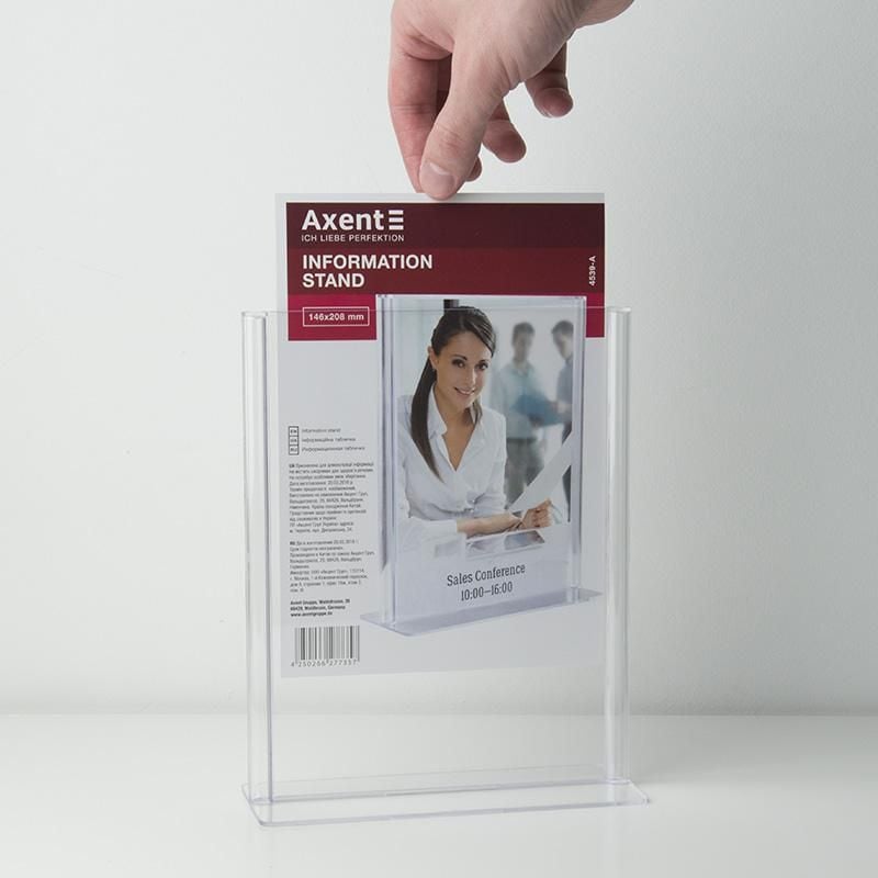 Набір настільний табличка інформаційна 146*208 А5 4539 Axent