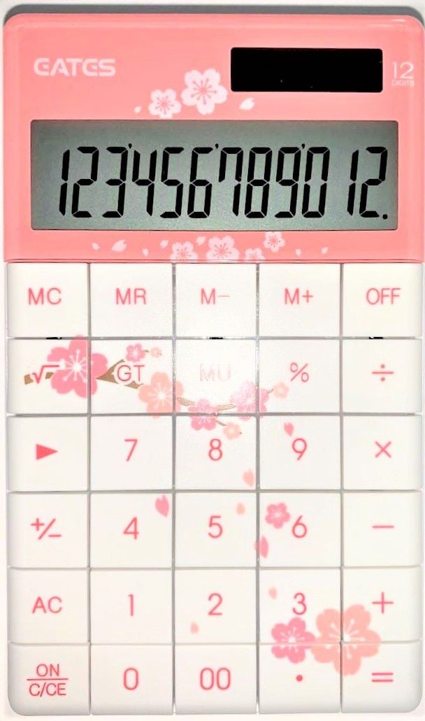 Калькулятор середній 12 розрядний з функцією off Сакура Q-5G EATES