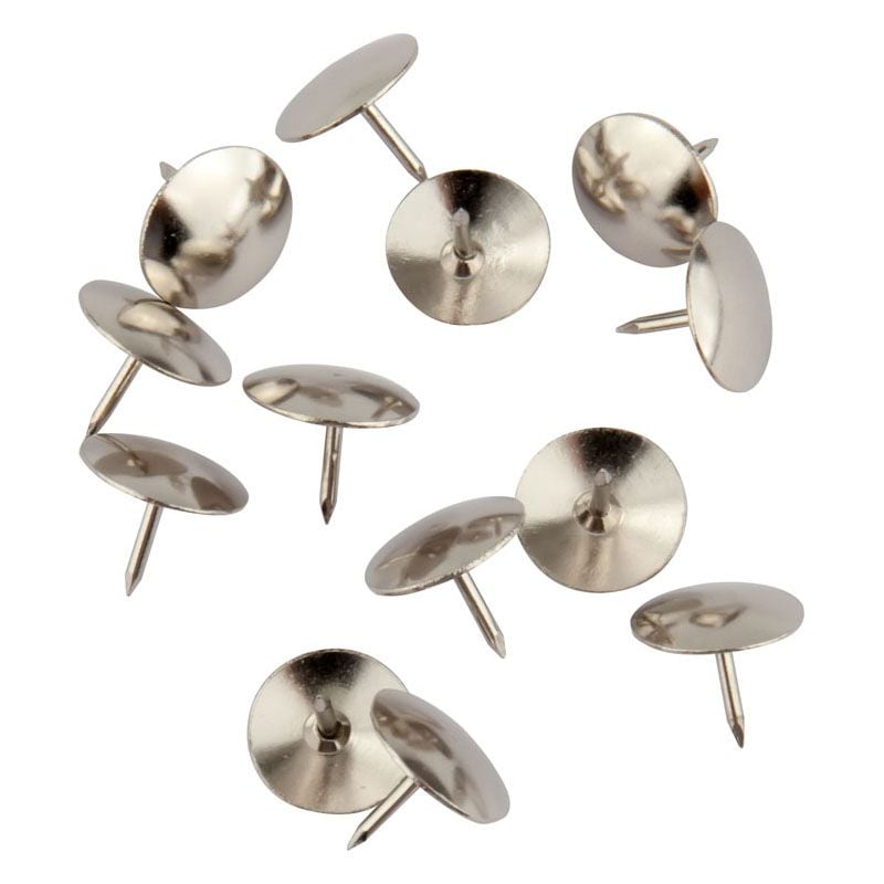 Кнопки нікельовані 100шт (10 кор/пач) 4211-А Axent