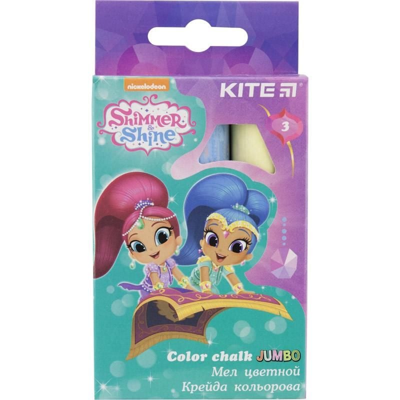 Крейда кольорова Jumbo 3 кол Shimmer&Shine SH18-077 Kite