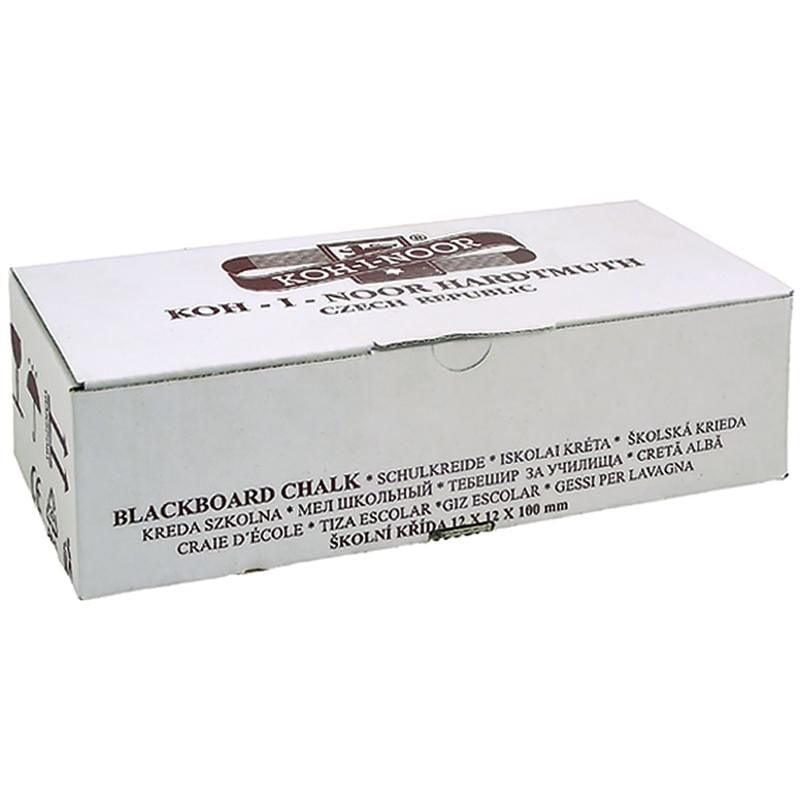 Крейда біла шкільна 100 шт 111502 KOH-I-NOOR