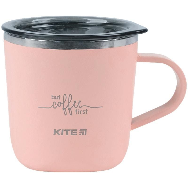 Чашка термо 260 мл персикова K21-324-03 Kite