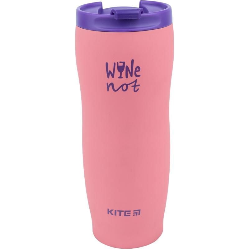 Термокружка 410 мл Wine not K21-304-01 Kite