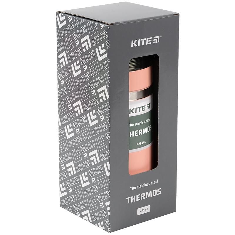Термос термос 473 мл персиковий K21-320-01 Kite