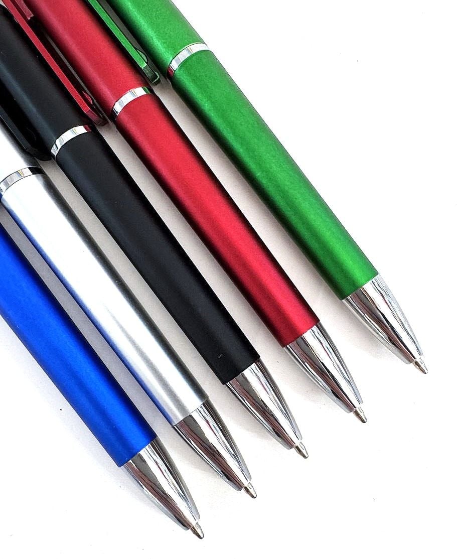 Ручка зі стілусом півоберта синя (60 шт/уп) стілус Імпорт