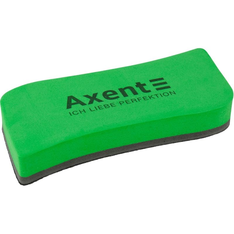 Маркер для дошок губка магнітна Wave зелена велика 9805-05 Axent