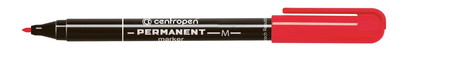 Маркер перманентний 1 мм червоний (10 шт/уп) 2846 02 Centropen