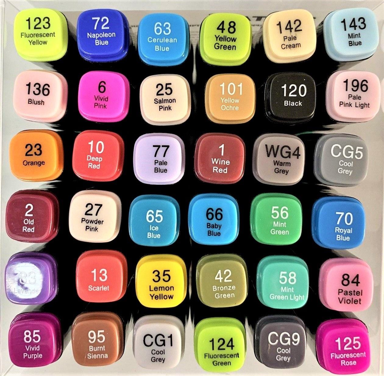 Маркер скетч двосторонній 36 кол Main colors ST-8020-36 SULTANI