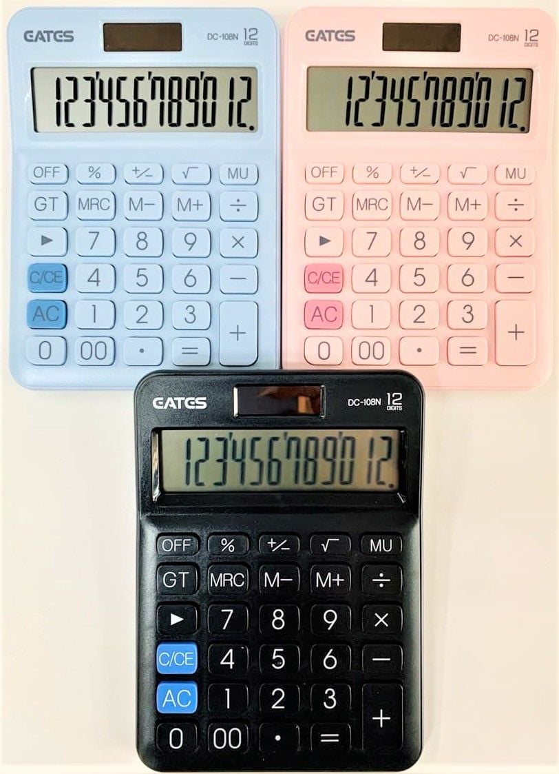 Калькулятор маленький 12 розрядний з функцією off DC-108N EATES