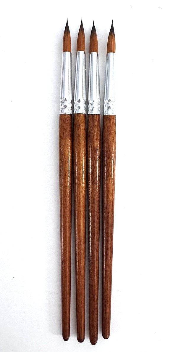 Пензлики №5 круглі нейлон CHNR-2205 NeoLine