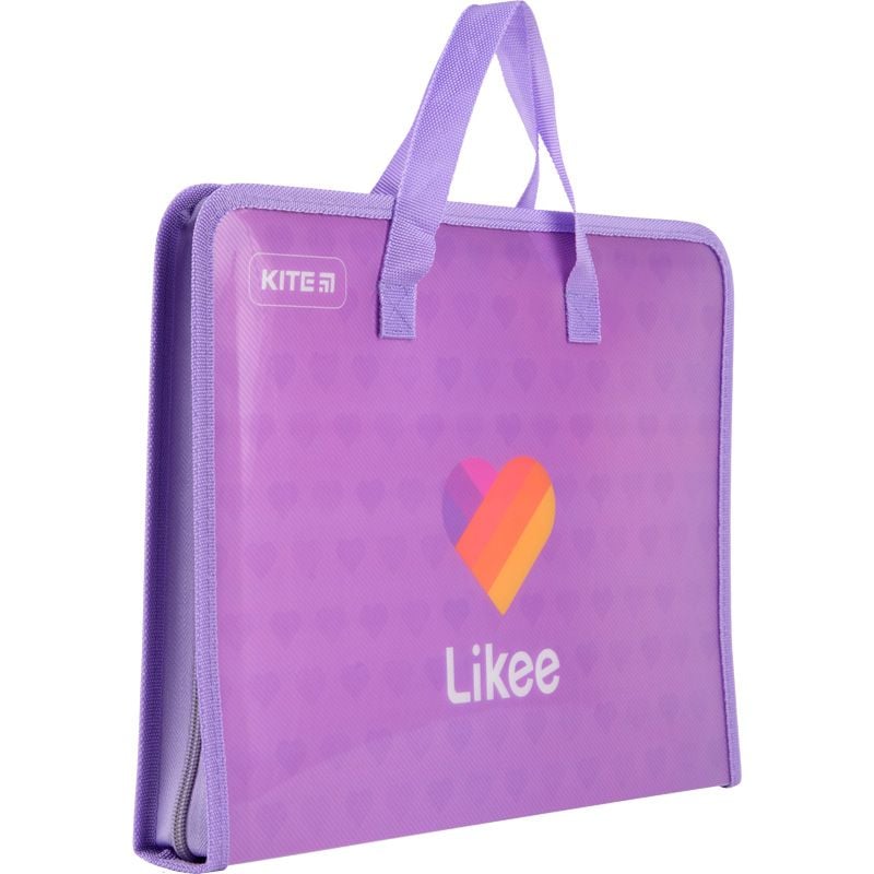 Папка на блискавці А4 з тканевими ручками Likee LK22-202 Axent