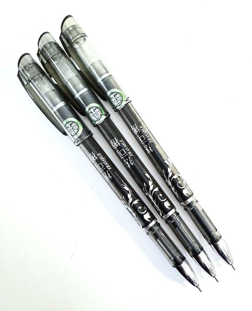 Ручка пиши/стирай синя, чорна, фіолет (12 шт/уп) K 906 Імпорт