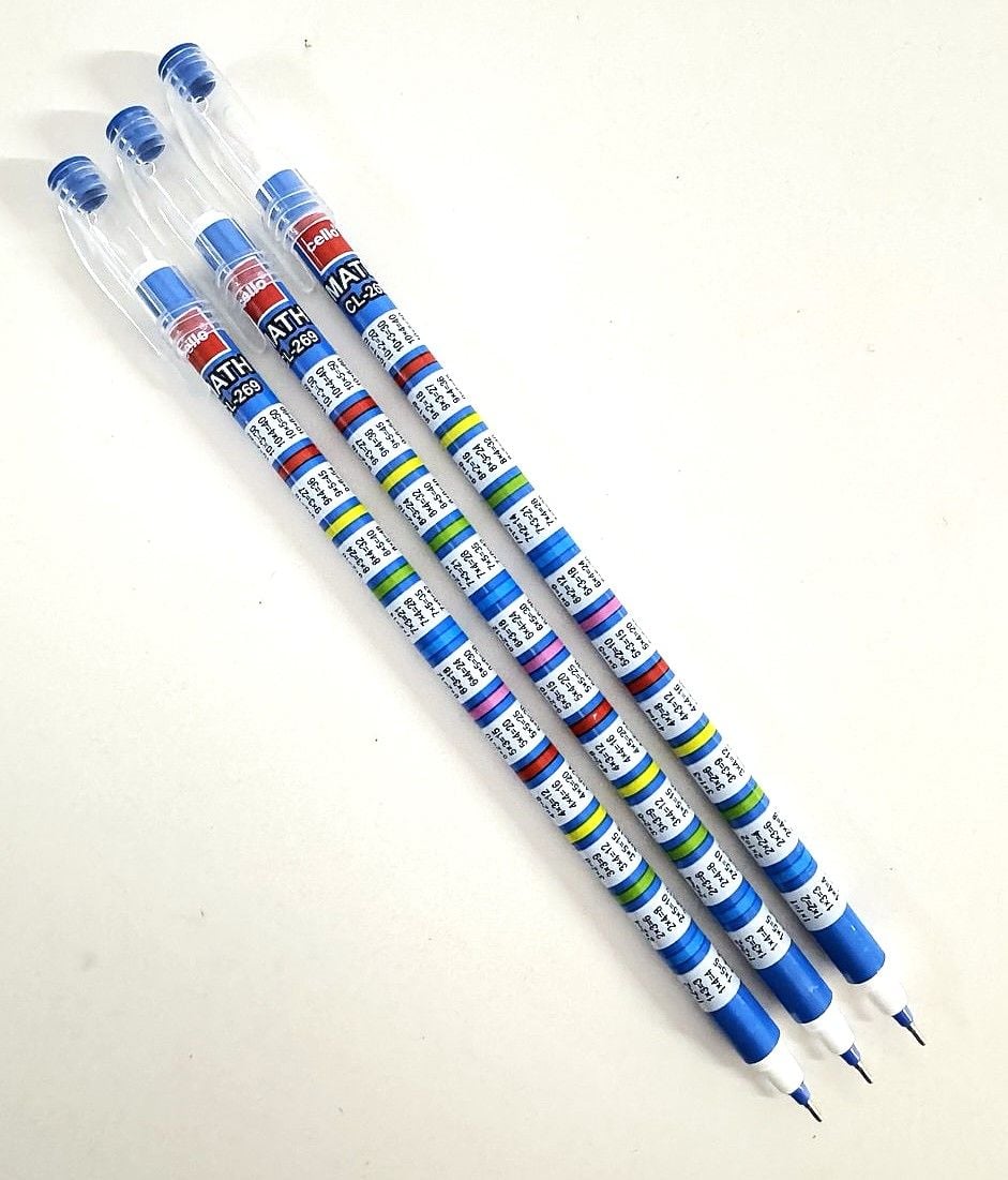 Ручка кулькова масляна з таблицею множення (50 шт/уп) CL-269 Cello