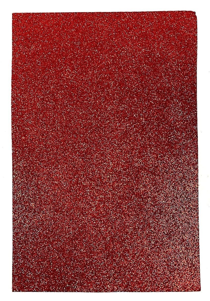 Фоамиран А4 10арк з блистками один колір KK-1504