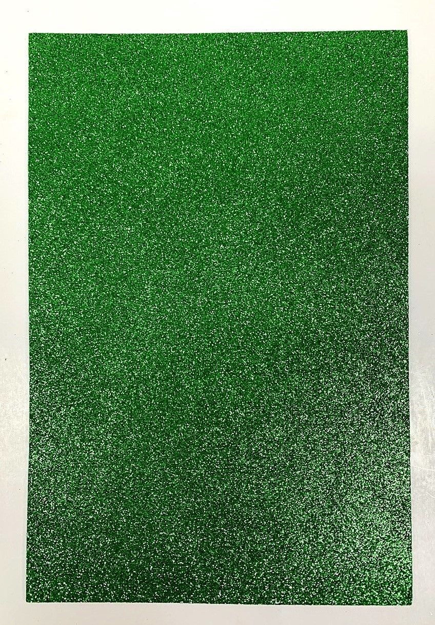 Фоамиран А4 10арк з блистками один колір KK-1504