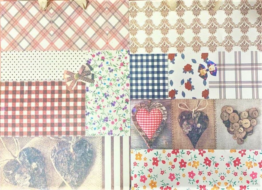 Пакет подарунковий 45*31*39 см крафт  (12 шт/уп) ST-9596 SULTANI