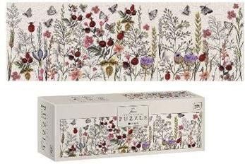 Пазли 1000 шт 96*32  панорамні Flowers 1 326263 INTERDRUK