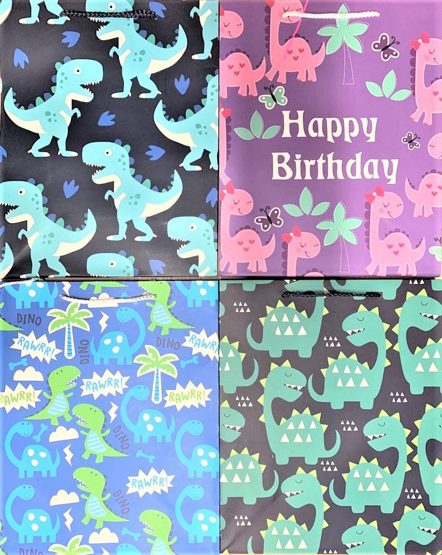 Пакет подарунковий 260*127*324 Dino (12 шт/уп) D-20-149 Малеваро