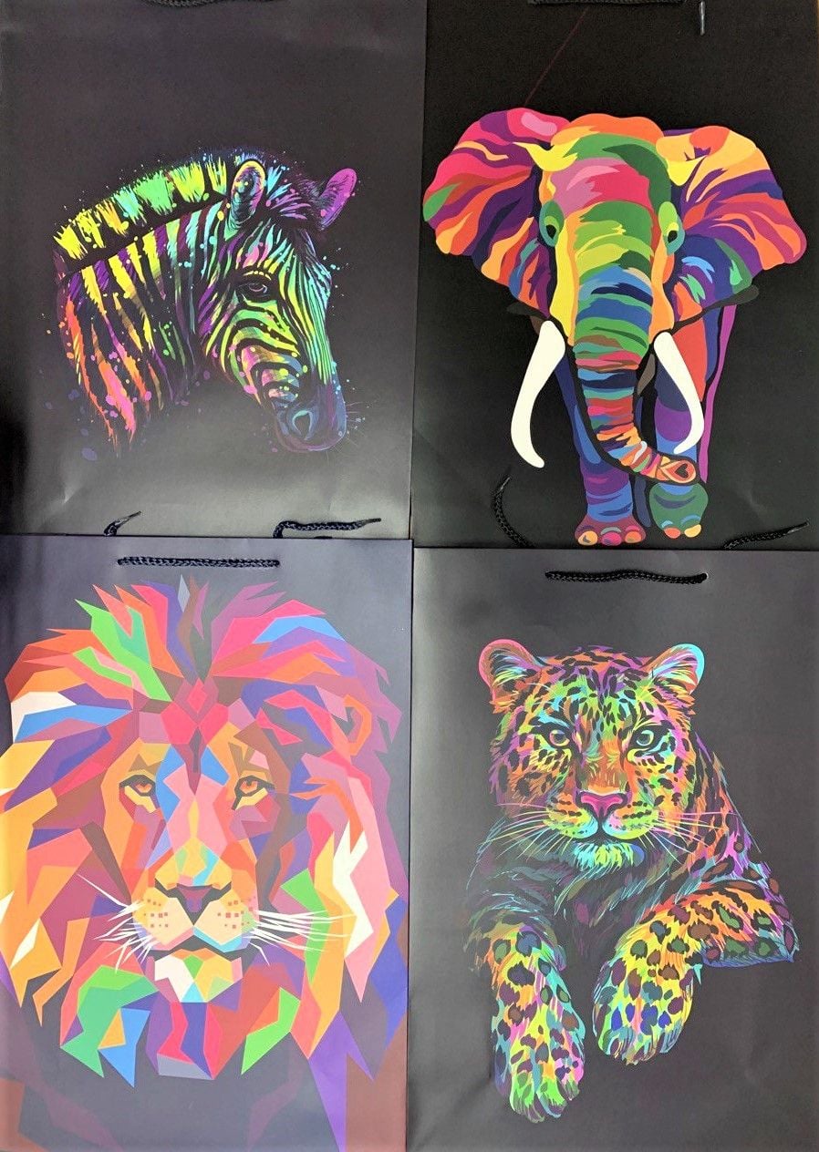 Пакет подарунковий 33*12.7*47.7 Jumbo Wave (12 шт/уп) 760233ML Малеваро