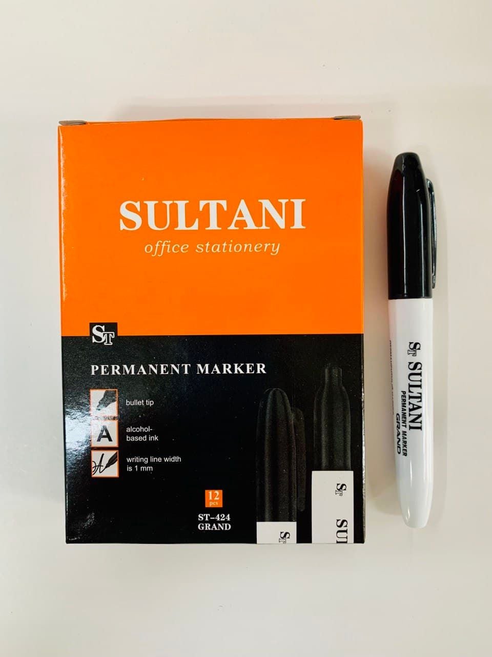 Маркер перманентний товстий на спиртовій основі TZ-424 TUKZAR