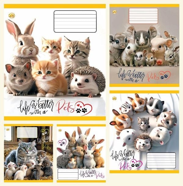 Зошит 12 арк # клітинка (25 шт/уп) ТА 51105 Тетрада