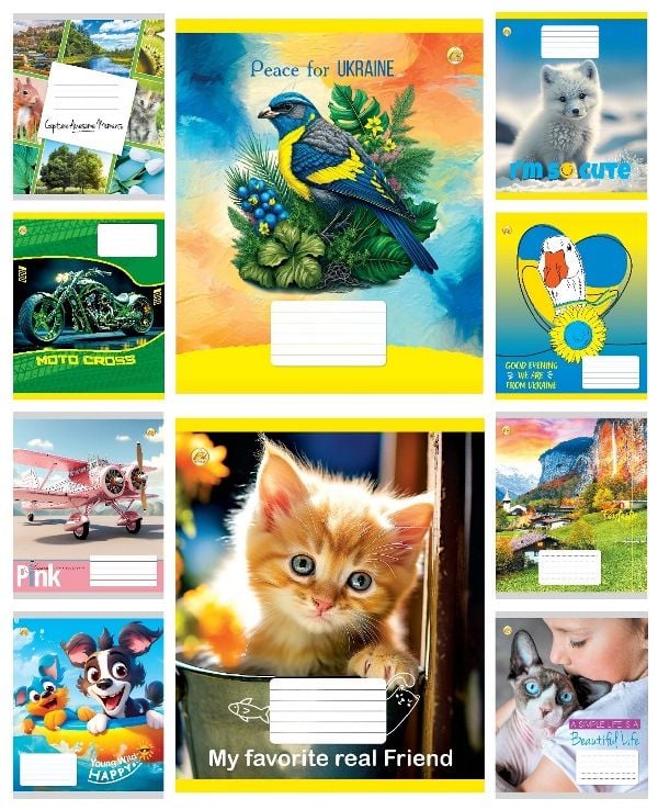 Зошит 12 арк # клітинка (25 шт/уп) ТА 51105 Тетрада