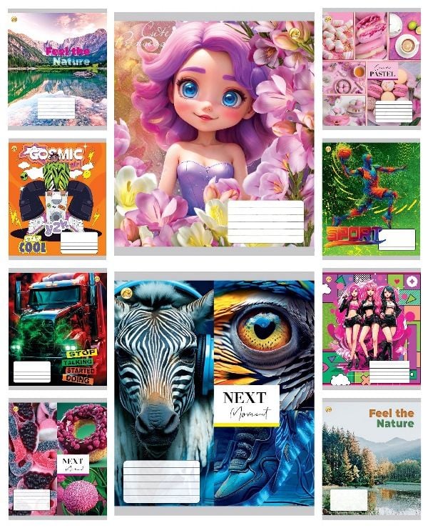 Зошит 18 арк # клітинка (20 шт/уп) ТА 51201 Тетрада